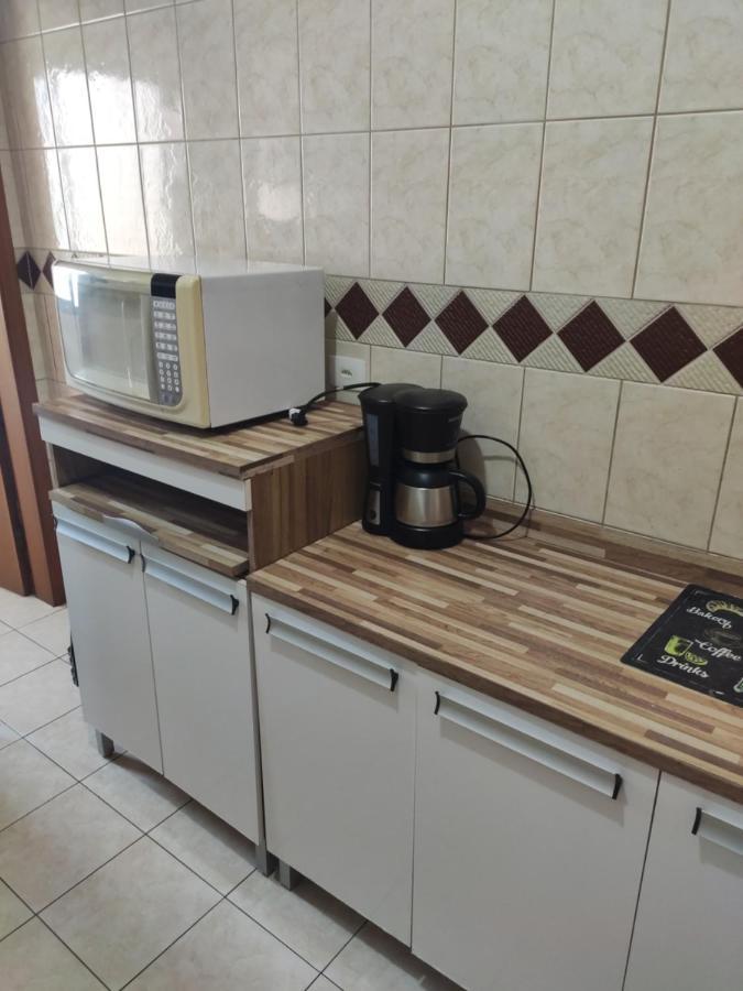Apartamento A Beira Mar Praia Grande (Santos) Eksteriør billede